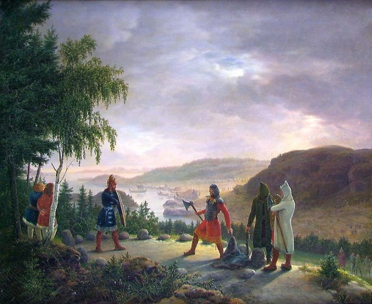 Fil:Johannes Flintoe Havnen i Skiringssal.jpg